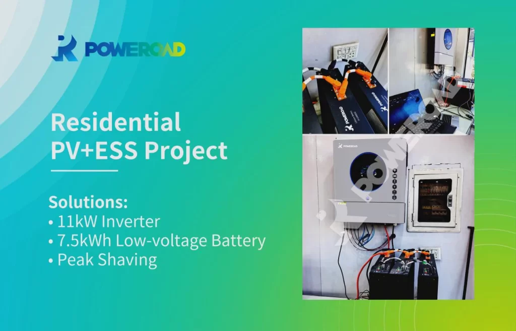 POWEROADs Home Energy Storage System Installation in Asia