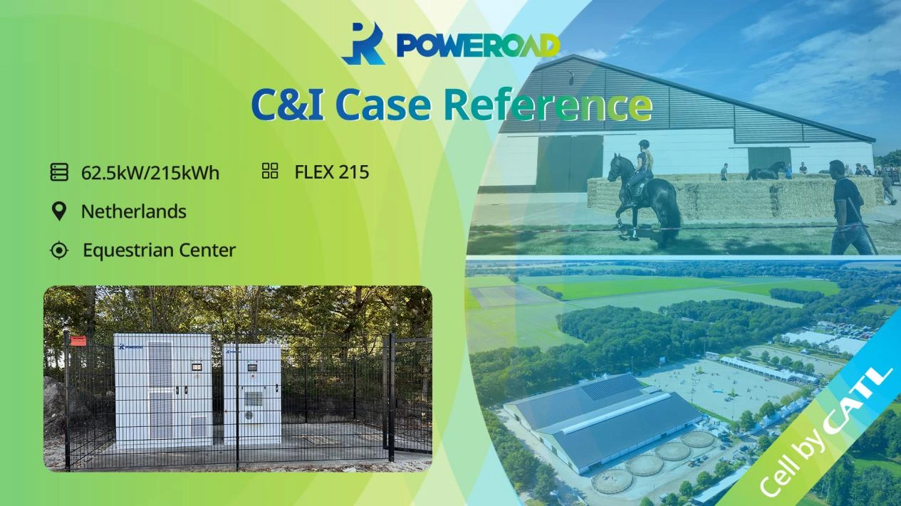 Commercial ESS Project POWEROAD Powers Sustainability at Equestrian Center