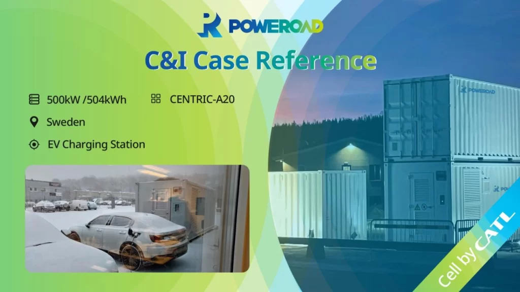 POWEROAD spartina elektromobilių įkrovimo infrastruktūros plėtrą Švedijoje