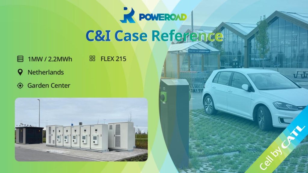 Commercial ESS Project Sustainable Energy Storage Solution at a Garden Center in the Netherlands