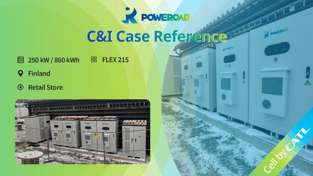 Commercial ESS Project A PV Storage Solution Empowering Green Retail in Finland