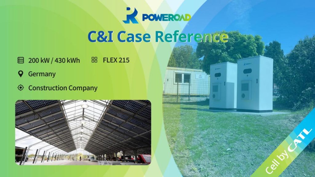 EV Charging ESS Project Sustainable Energy Empowers Green Construction in Germany