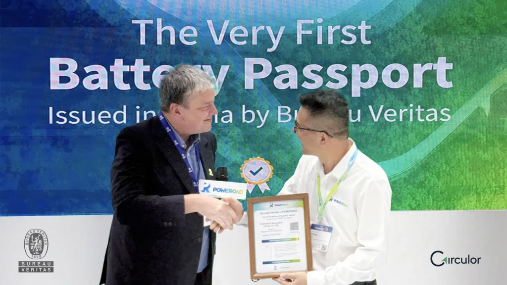 POWEROAD Achieves China’s First Pilot Battery Passport Issued by Bureau Veritas