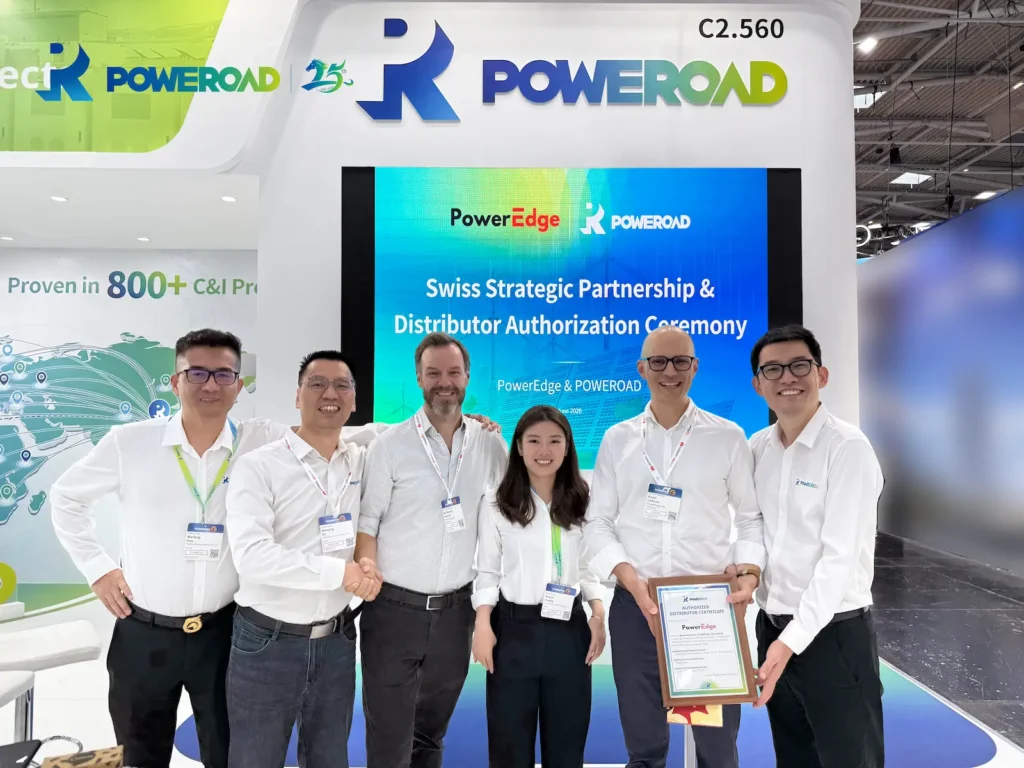 POWEROAD and PowerEdge Sign Strategic Partnership for Swiss Energy Storage Market