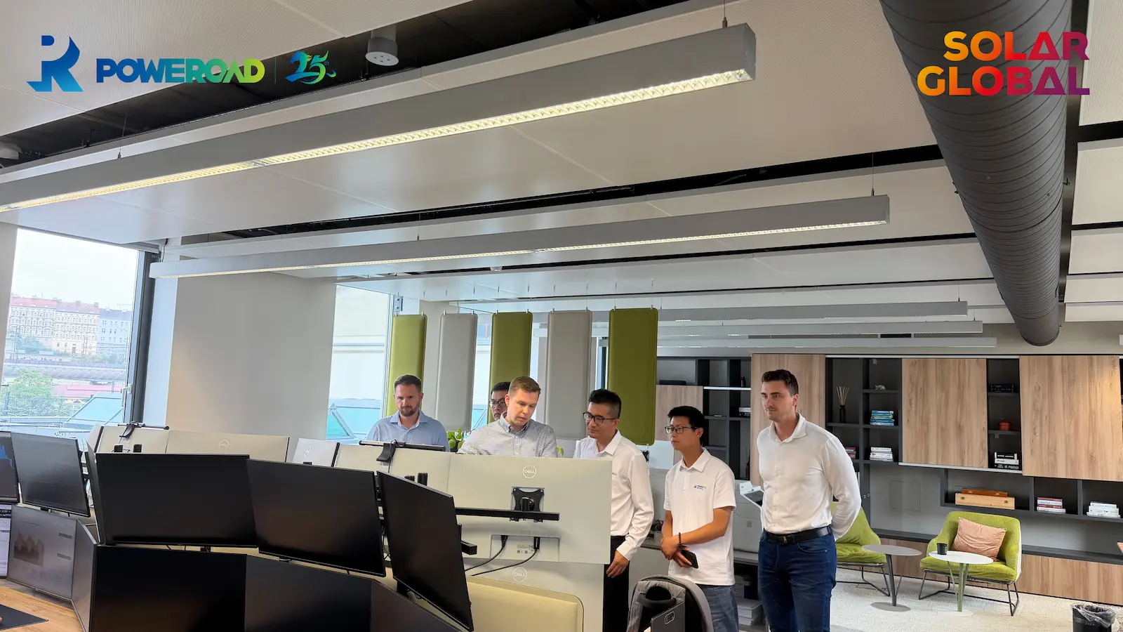 POWEROAD Leadership Visits Solar Global to Discuss Battery Energy Storage Opportunities in Europe-1