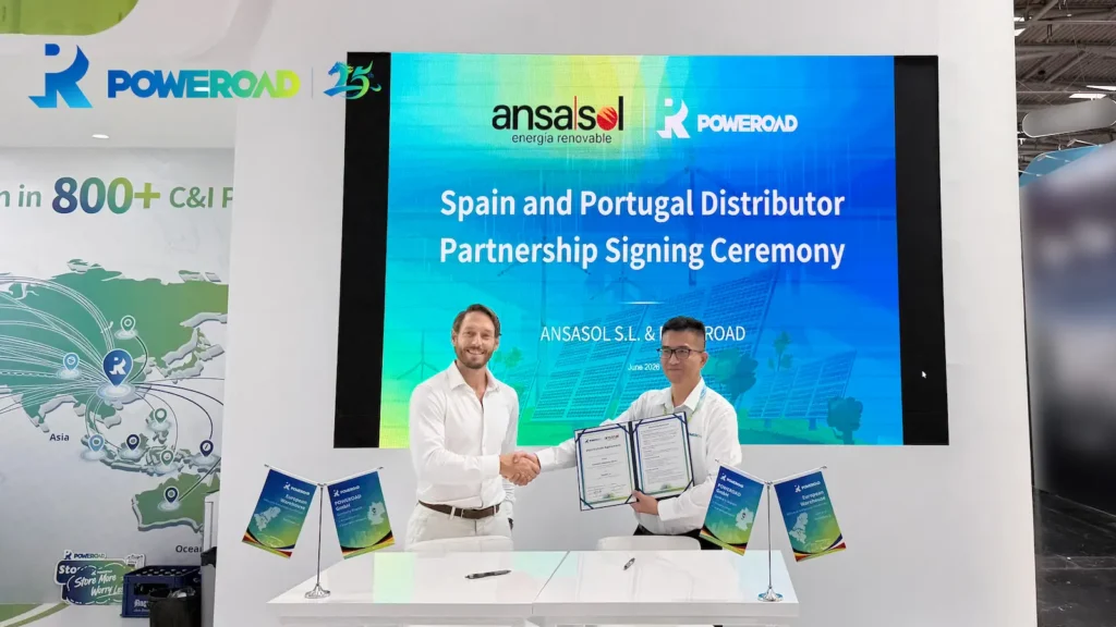 POWEROAD and Ansasol Establish Strategic Partnership to Accelerate Energy Storage Growth in Spain and Portugal