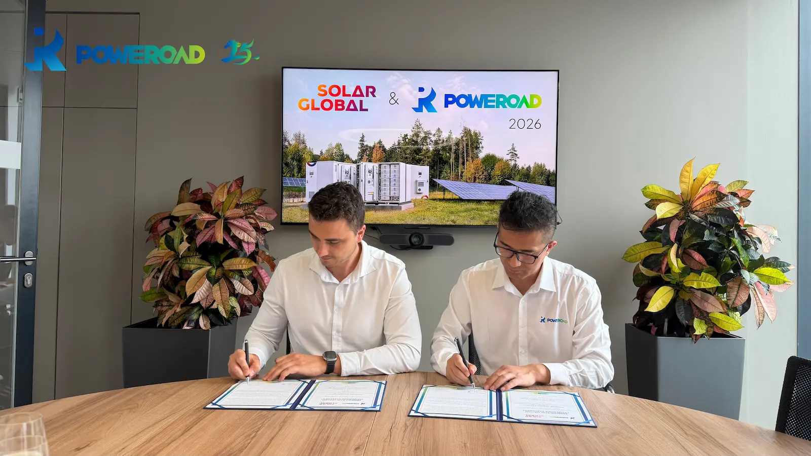 POWEROAD and Solar Global Storage Sign 580MWh BESS Agreement