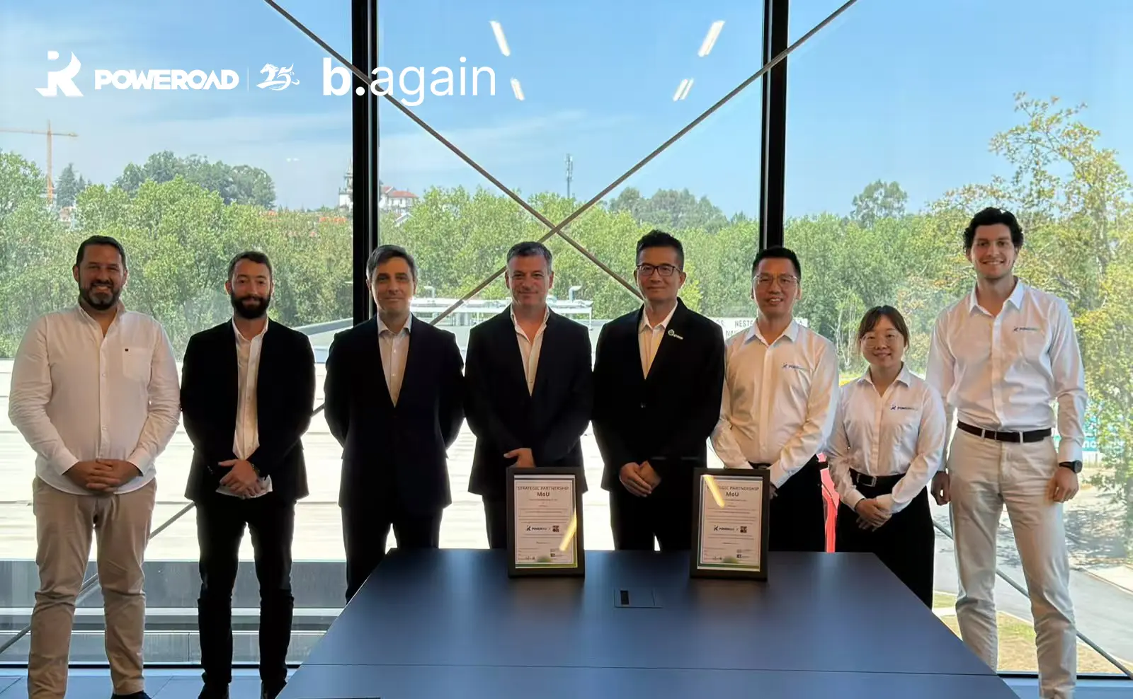POWEROAD and b.again Explore New Opportunities for Energy Storage Collaboration in Europe