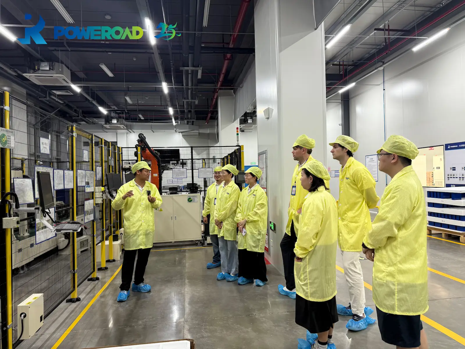 POWEROAD Welcomes European Team to Headquarters for Market Exchange and Manufacturing Insights-1