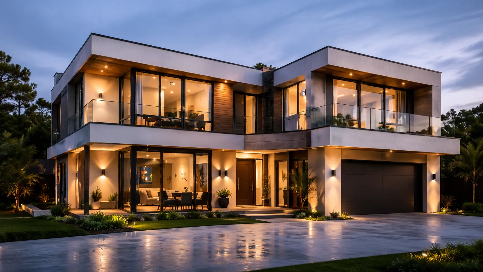 Three-phase villa