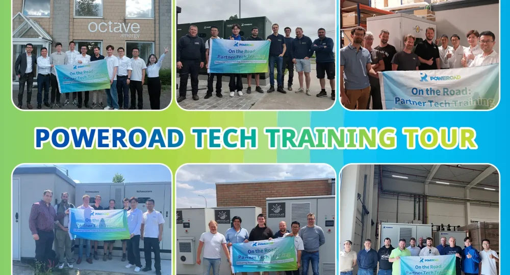 POWEROAD Completes Successful Tech Training Tour Across Belgium Empowering Partners with Knowledge and Innovation4