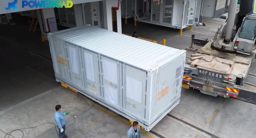 POWEROAD Supports South Africa’s Green Mobility with Air Cooling Container ESS