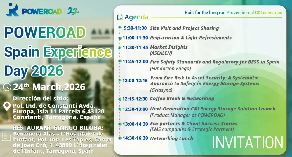POWEROAD to Host Spain Experience Day 2026 in Tarragona, Spain